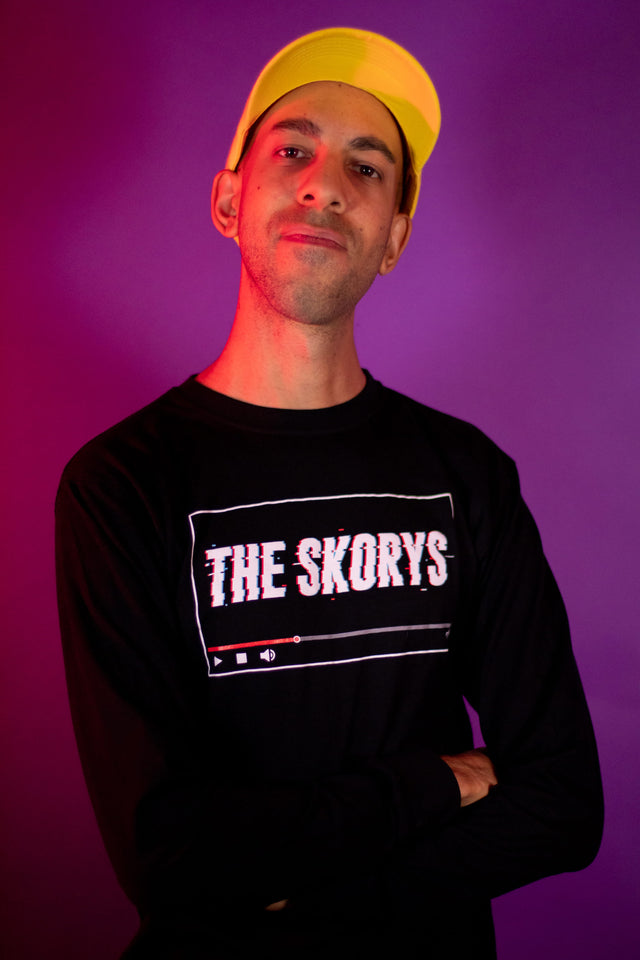 The Skorys Glitch Long Sleeve Crew