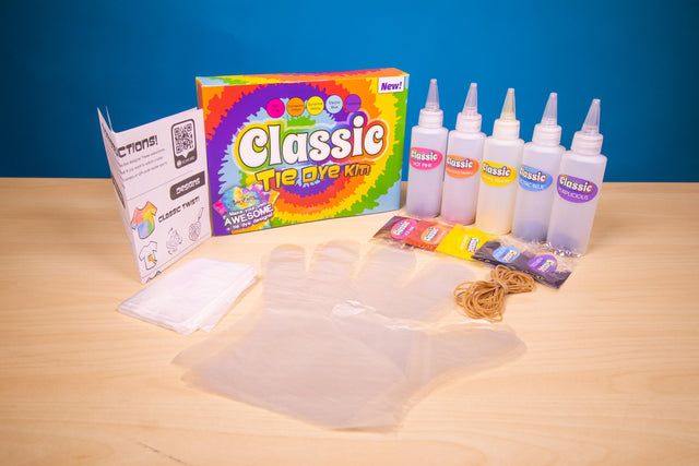 Classic Tie-Dye Kit + Shirt Bundle