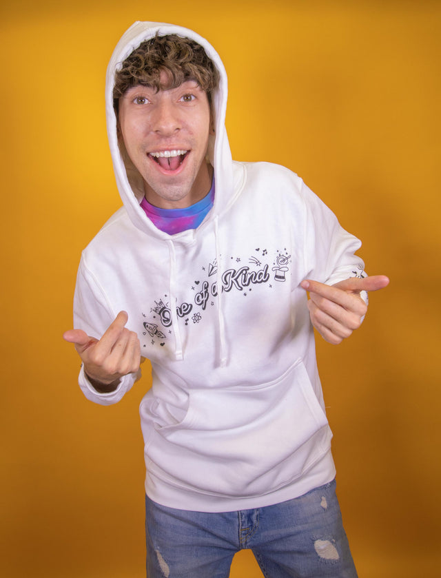 One Of A Kind Adult Hoodie (Tie-Dye Ready)