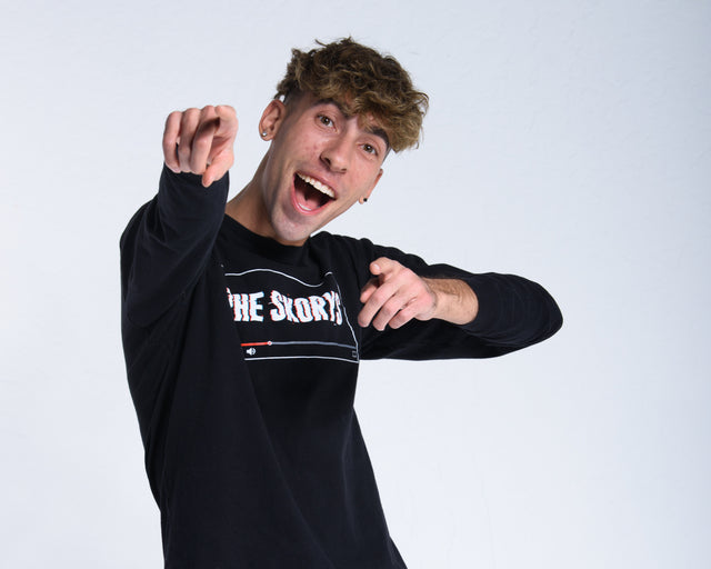 The Skorys Glitch Long Sleeve Crew