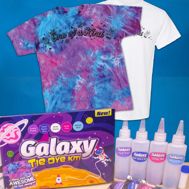 Galaxy Tie Dye Kit + Shirt Bundle